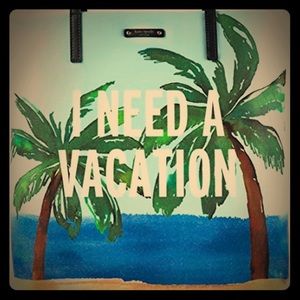 KATE SPADE bon shopper tote